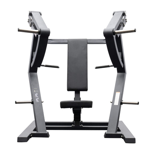 bodykore stacked series plate loaded chest press machine gr801 front view close up