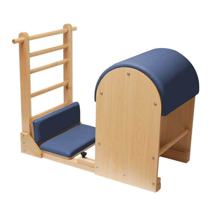 Elina Pilates Ladder Barrel Elite With Wooden Base Blue (Custom)