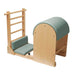 Elina Pilates Ladder Barrel Elite With Wooden Base Green (Custom)