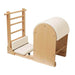 Elina Pilates Ladder Barrel Elite With Wooden Base Ivory (Custom)