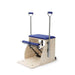 Elina Pilates Wood Pilates Chair Elite (Combo Chair) With Handles Blue