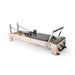 elina pilates wood reformer machine with tower full view