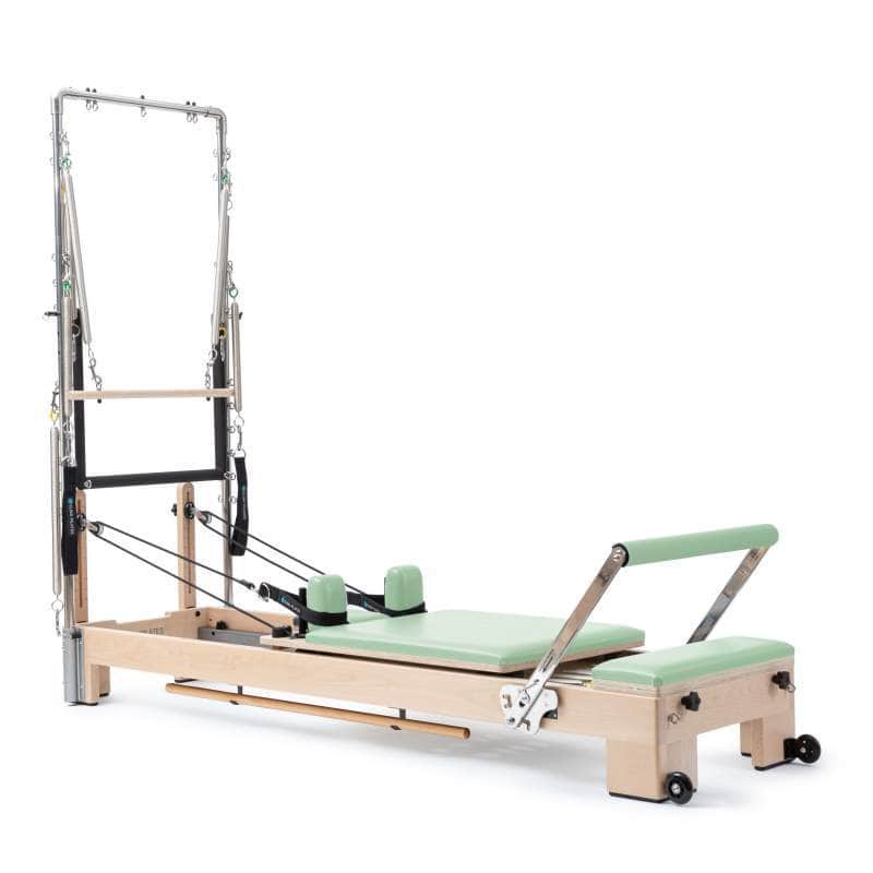 ELINA PILATES Wooden Reformer Quick Change Ingot Positions Spring Bars and  Wheels Includes Jumping Board and Box Padding : : Sports & Outdoors