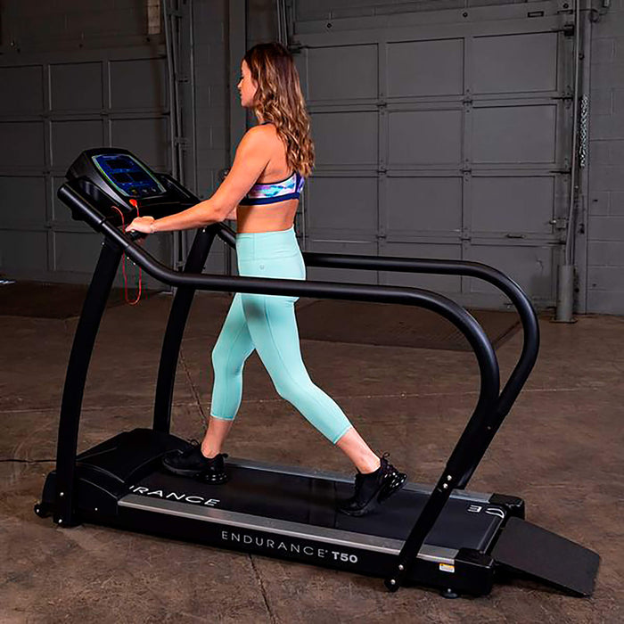 endurance body solid t50 side view walking exercise