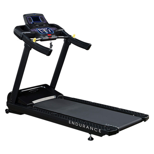 endurance t150 commercial treadmill corner view