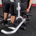 giot stk inner outer thigh machine close up side view