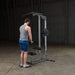 glm83 pro lat machine body solid man triceps pressdown