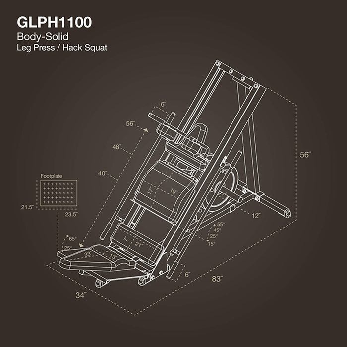 glph1100 dimensions