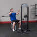 gmfp stk multi functional press seated cable row exercise