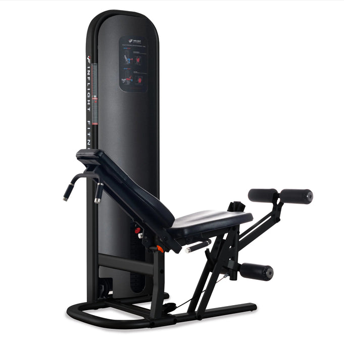 Inflight Fitness Prone Leg Extension and Curl Machine