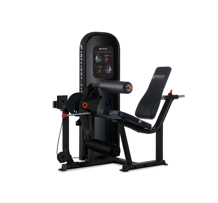 Inflight Fitness Seated Leg Extension and Curl Machine