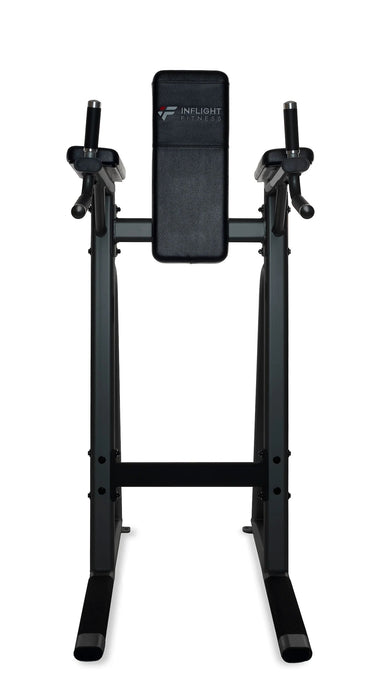 Inflight Vertical Knee Raise and Dip Station