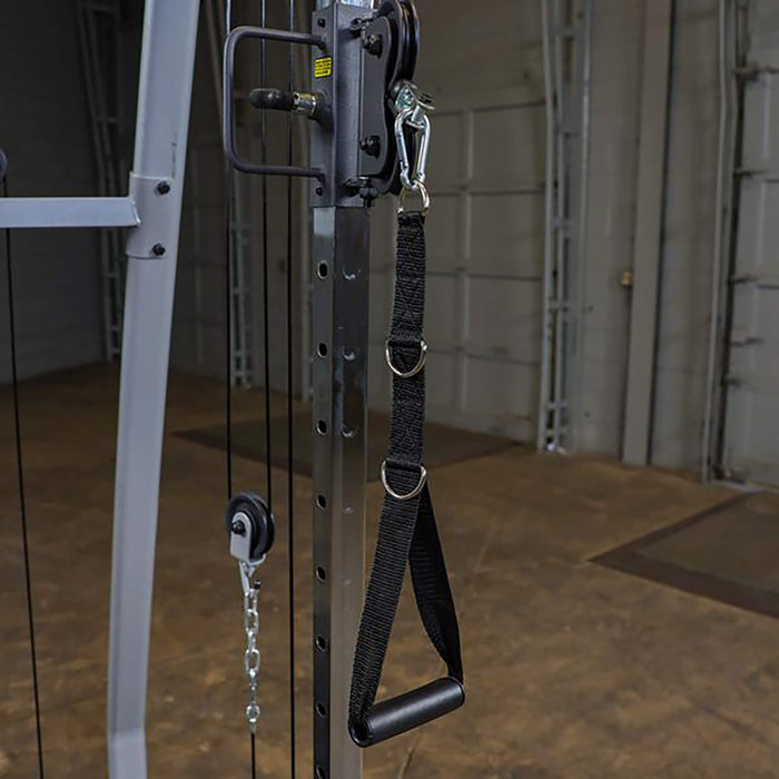 leg raises single stack functional trainer pft50 swivel pulleys