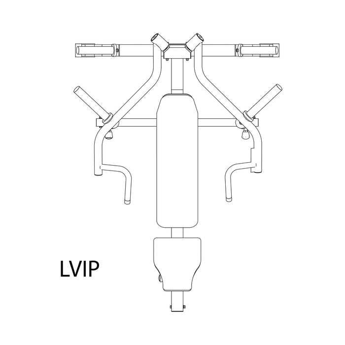 lvip leverage incline bench press dimensions
