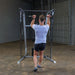 pft50 powerline single stack functional trainer cable curls