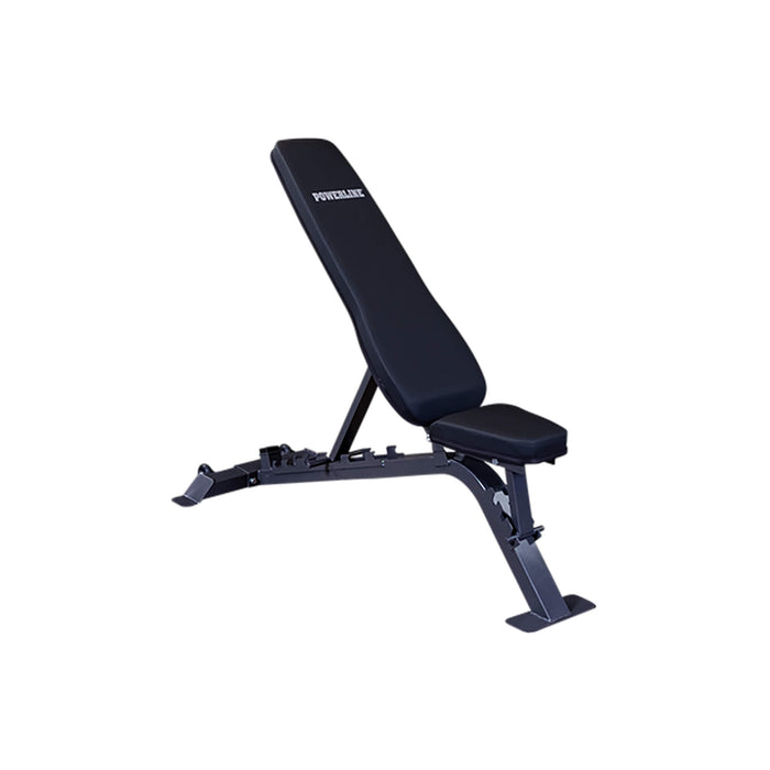 powerline flat incline bench pfi150 corner view