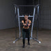 powerline pft50 single stack functional trainer cable crossover front view