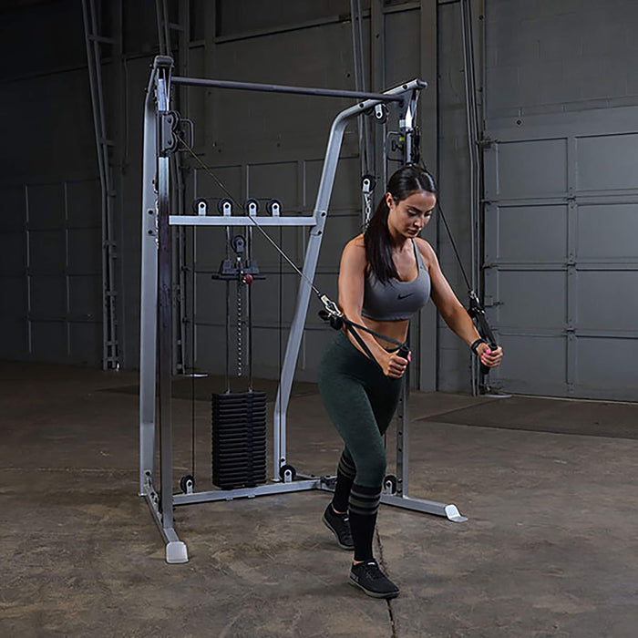 powerline pft50 single stack functional trainer cable crossover