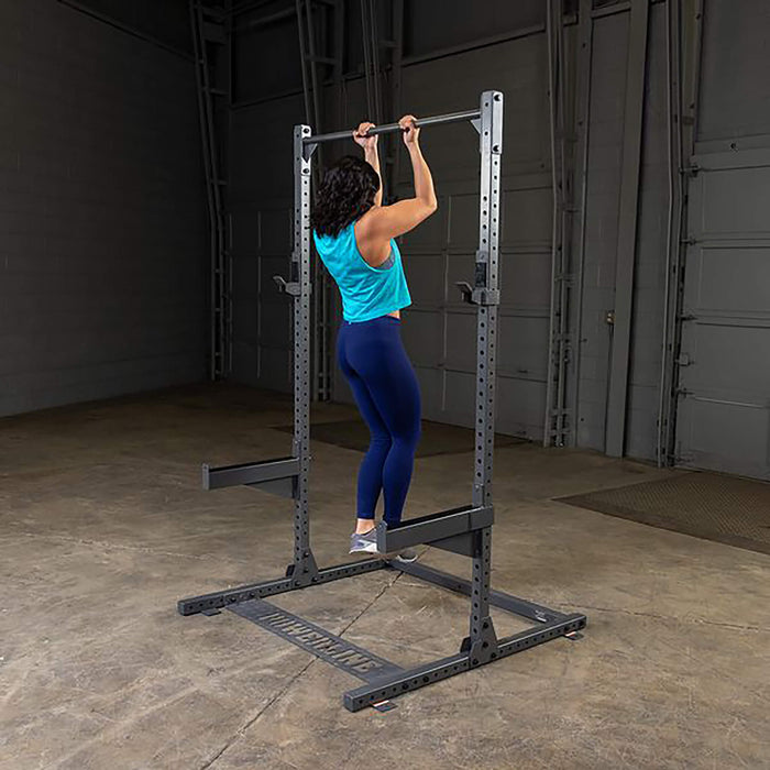 powerline ppr500 half squat rack chin up