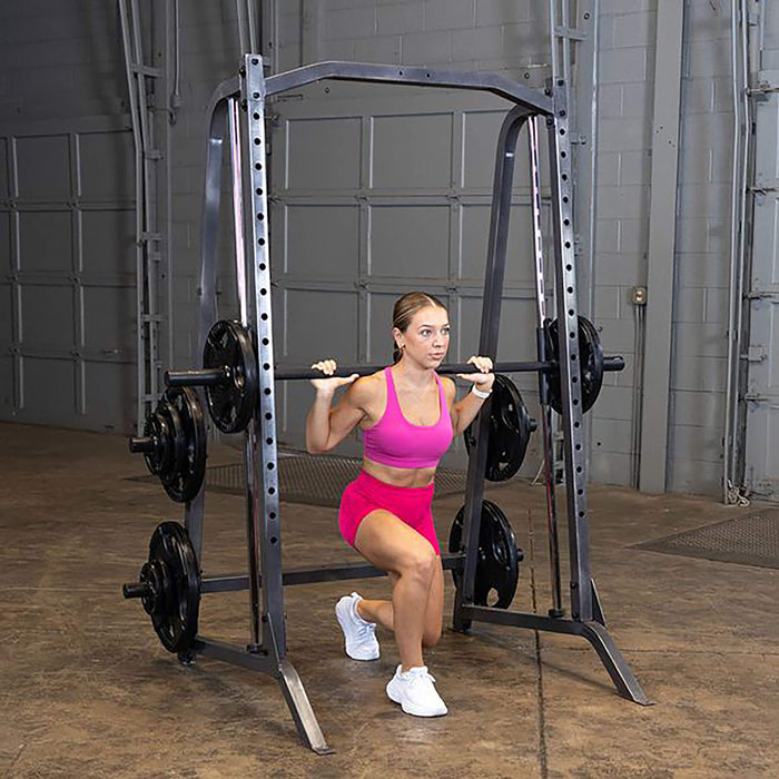 powerline psm200 smith machine barbell back squat