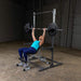ppr500 half squat rack incline press