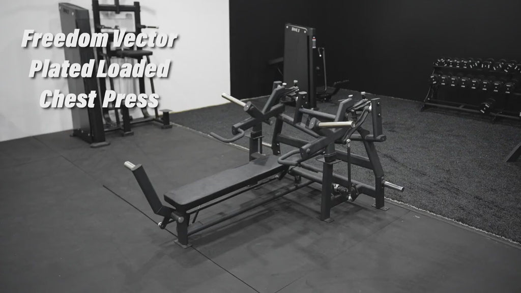 Bolt Fitness Freedom Vector Plate Loaded Chest Press How To Use
