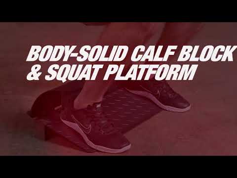 Body Solid SCB26 Squat Calf Block