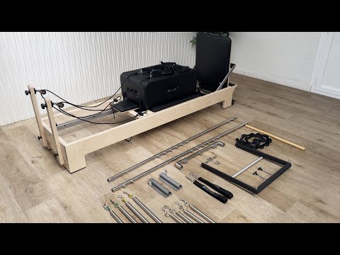 Elina Pilates Elite Wood Reformer with tower Assembly Instructions