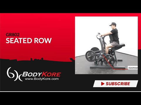 Bodykore Stacked Series Plate Loaded Row GR802