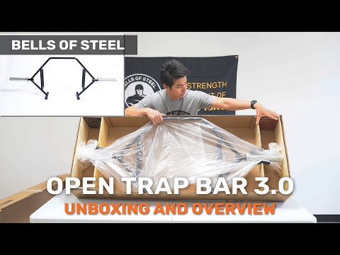 Bells Of Steel Open Trap Bar / Hex Bar 3.0 – Rotating Sleeves