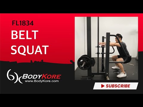 BodyKore Belt Squat Squat Machine FL1834