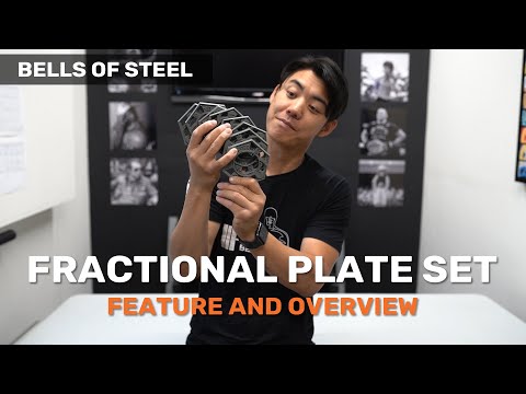 Bells Of Steel 0.5lb Fractional Plates - Set of 8