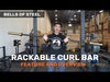 Bells Of Steel Industrial Rackable EZ Curl Bar