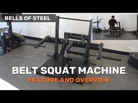 Bells Of Steel Belt Squat Machine 2.0 With Belt