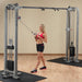 pro clubline cable crossover scc1200g standing high pull row