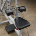 pro clubline leverage lat pulldown double stitched upholstery