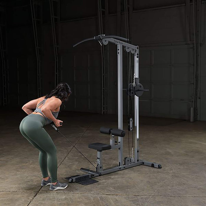 pro lat machine body solid glm83 woman bent over row