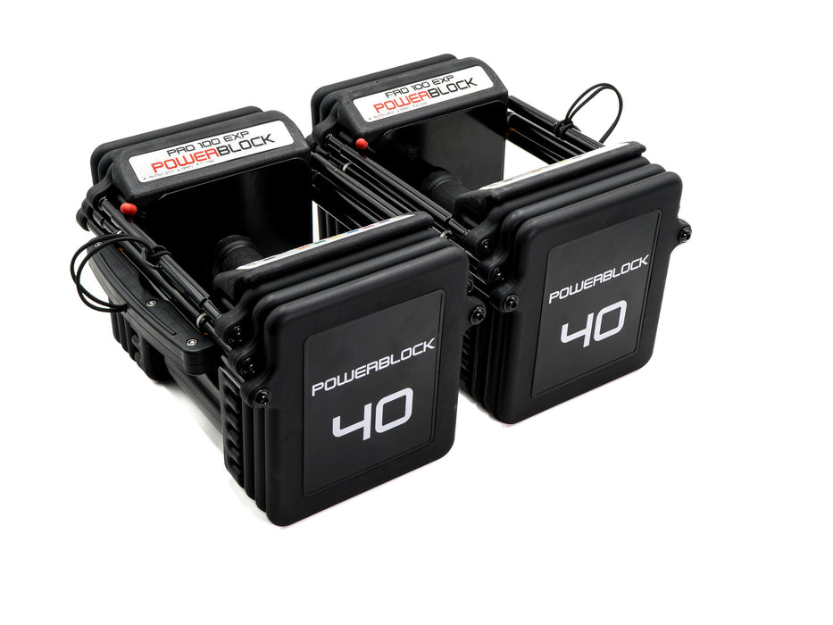 Powerblock pro 100 EXP Stage 1 40lbs View