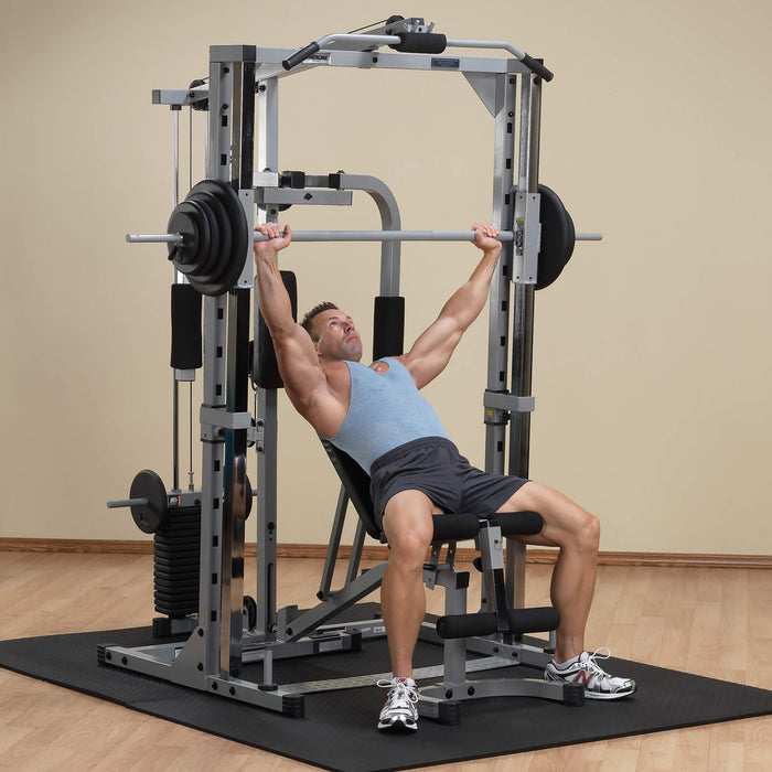 psm1442xs smith machine gym incline press