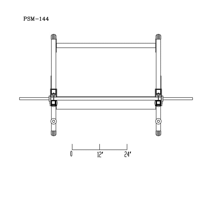 psm144x top view dimensions
