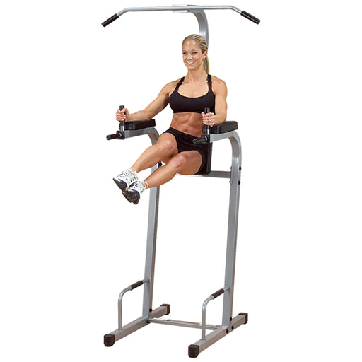 pvkc83x vertical knee raise with model