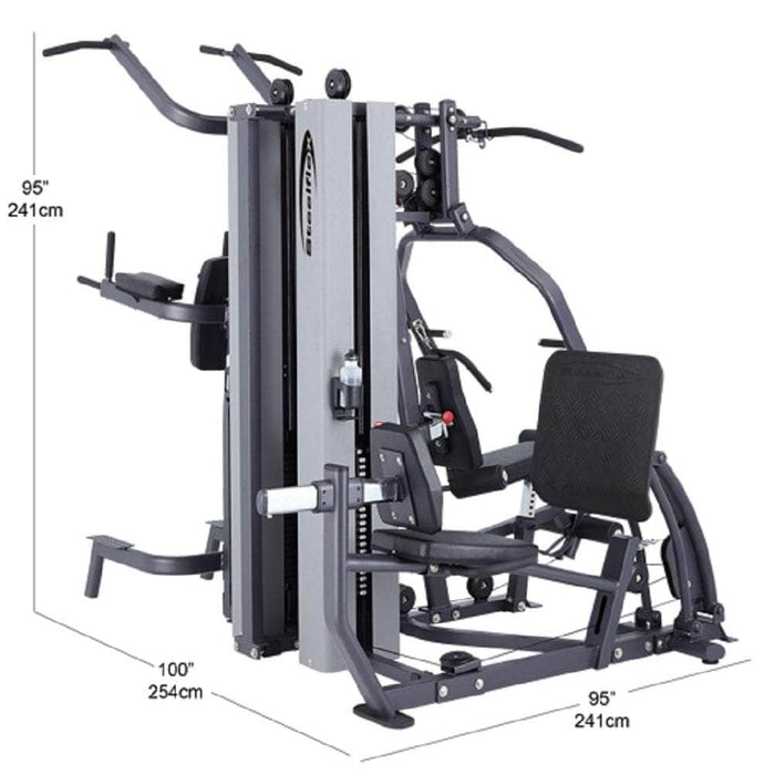 Steelflex MG200B Multi Stack Home Dimensions Gym Machine