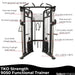 tko 9050 functional trainer highlights diagram