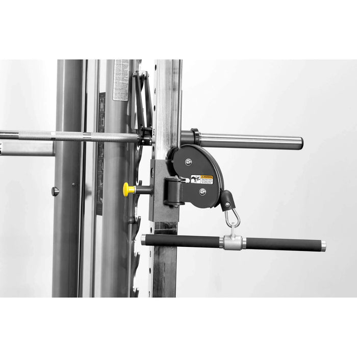 universal trainer all in one training system sliding pulley arms