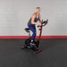 upright bike bfub1 standing position