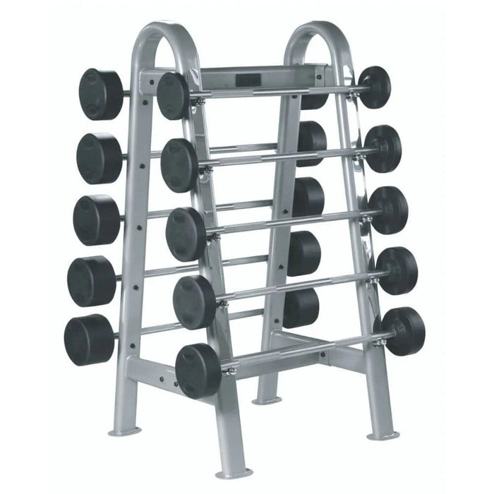 York Barbell ETS Fixed Straight and Curl Bar Rack