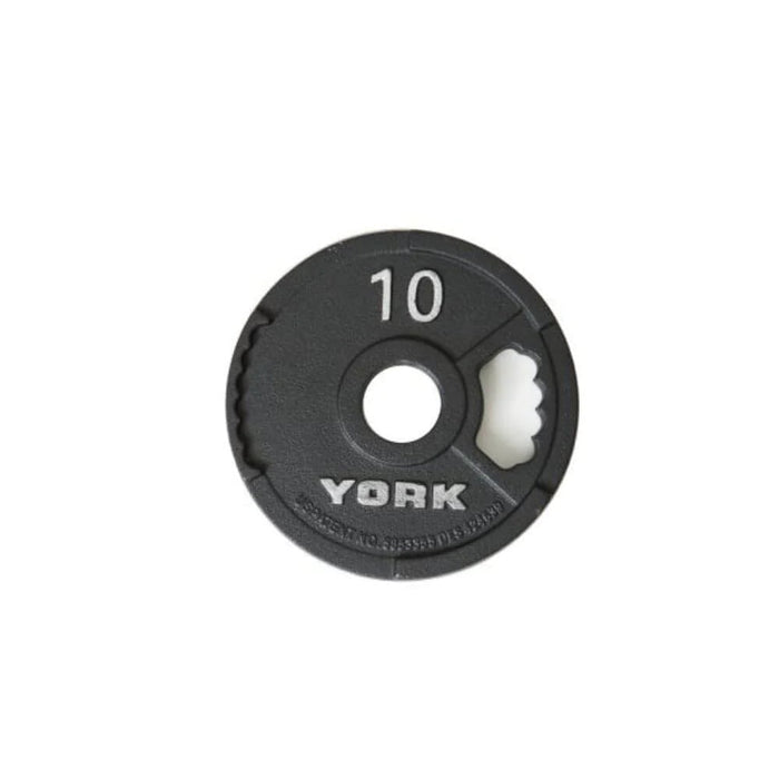 York Barbell G-2 Cast Iron Olympic Plates 10lbs