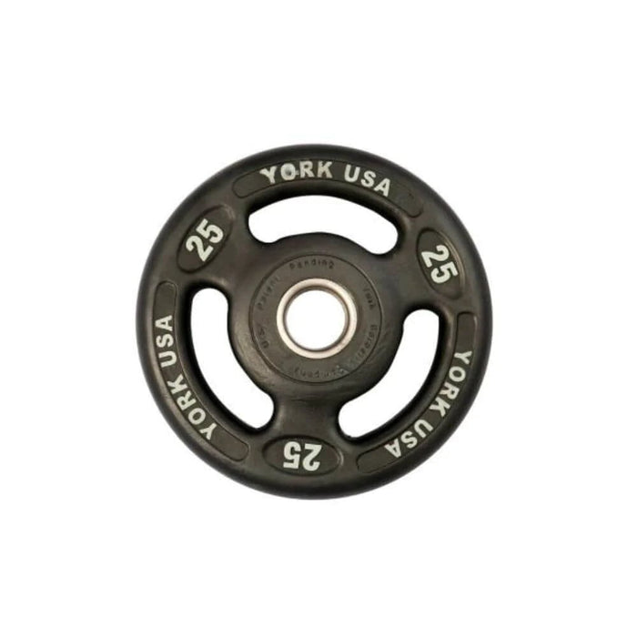 York Barbell ISO-GRIP Urethane Plates 25lb