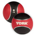 York Barbell Rubber Medicine Ball 8lbs - Red
