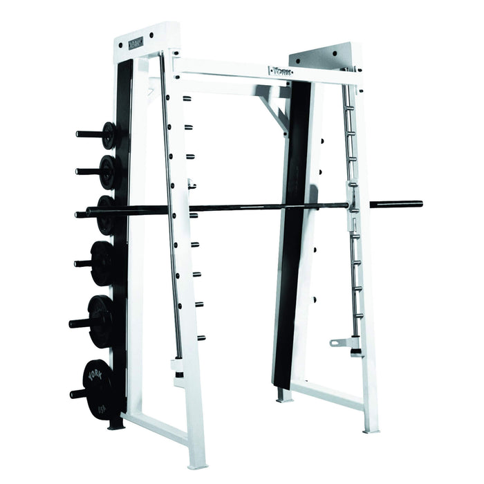 york barbell sts counter balanced smith machine white